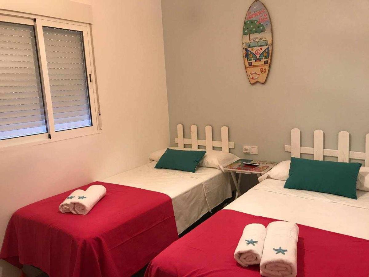 Nicemalaga Playa El Palo 9 Personas Lejlighed Eksteriør billede